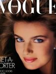 Paulina Porizkova by Bill King Vogue Paris October 1985 Paul